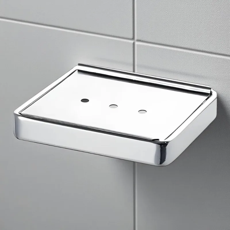 Saboneteira Inox Parede Saboneteira Banheiro Kit - Não Informado - Utilidades Domesticas