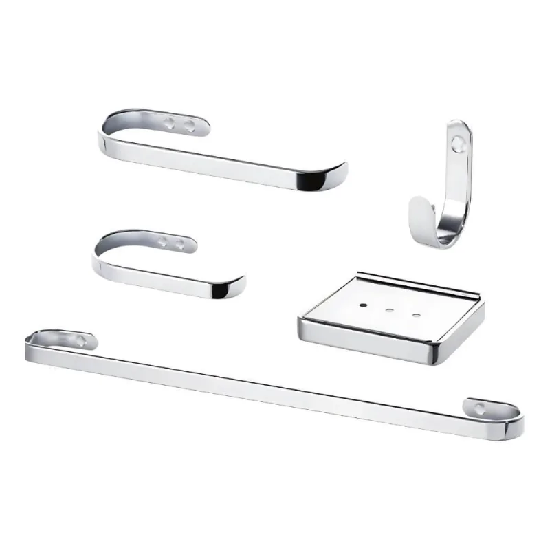 Suporte Kit De Acessórios Para Banheiro - Não Informado - Utilidades Domesticas