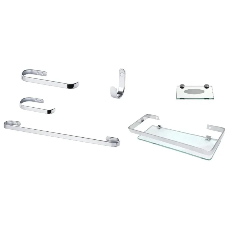 Suporte 1 Kit De Banheiro 6 Peças - OUTRAS - Câmeras E Drones