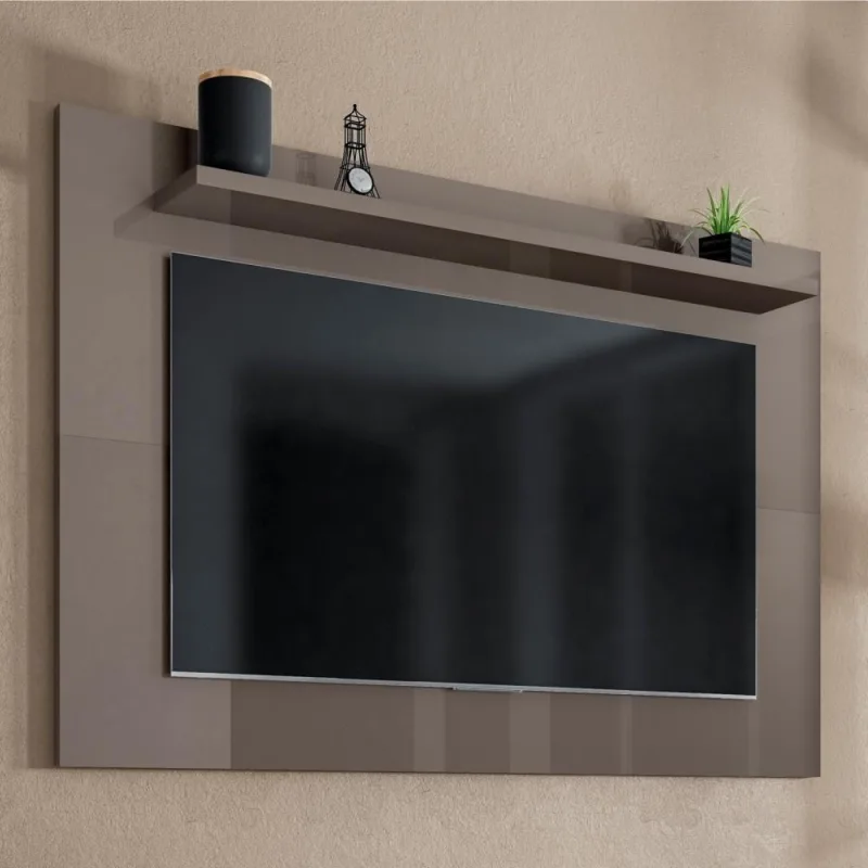 Painel para TV Korea 50" 135CM MDP com Prateleira Casa D Móveis - Casa D Móveis - Agro