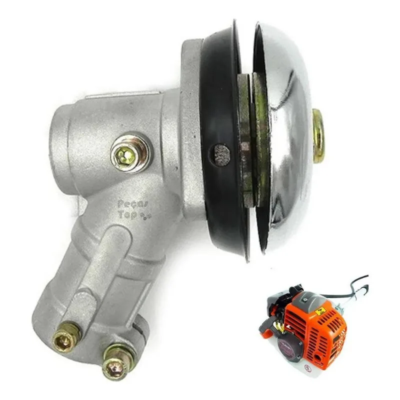 3x Ponteira Caixa Transmissão Roçadeira Tubo 28mm X 9 Estria