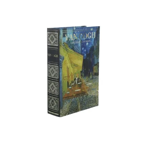 Caixa Livro Van Gogh Terraço Mdf G - LC - Presentes
