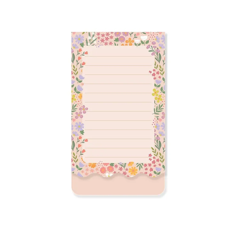 Bloco De Anotações Wave Flora Cartões Gigantes - LC - Papelaria