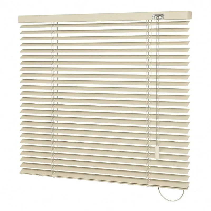 Persiana Horizontal Alumínio 25mm Bege - 1,93m X 2,25m Bege
