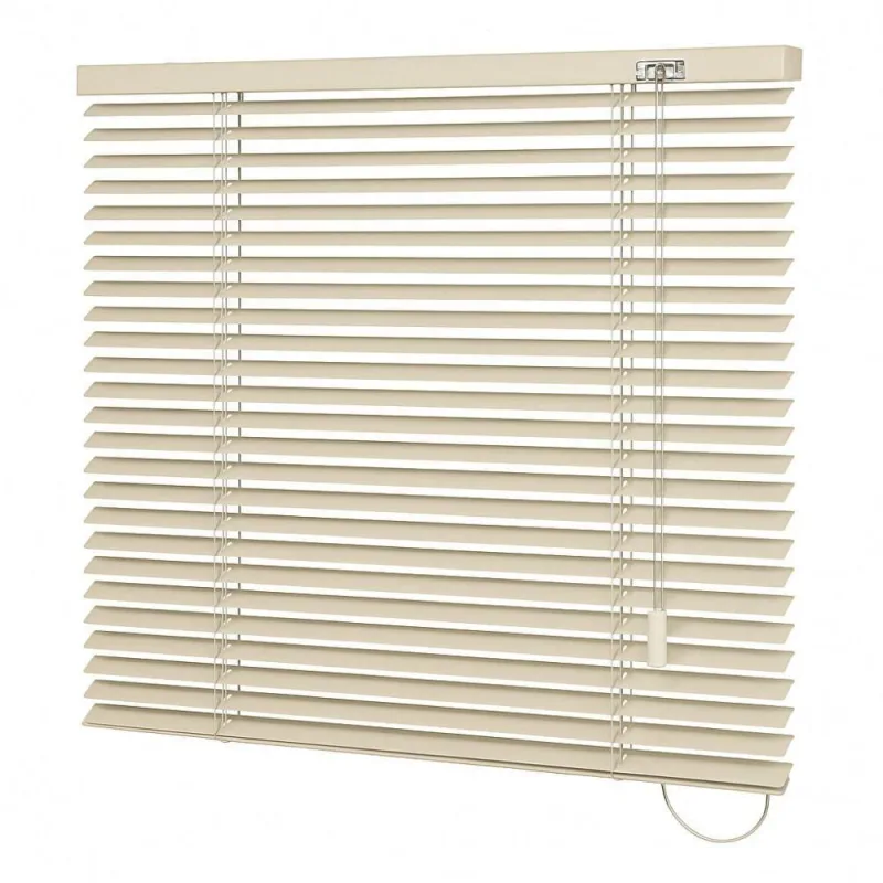 Persiana Horizontal Alumínio 25mm Bege - 2,02m X 2,79m Bege - OUTRAS - Agro