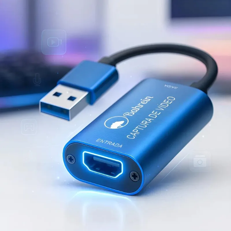Placa De Captura De Vídeo Externa Bahrein Hdmi Usb 3.0 4k 30