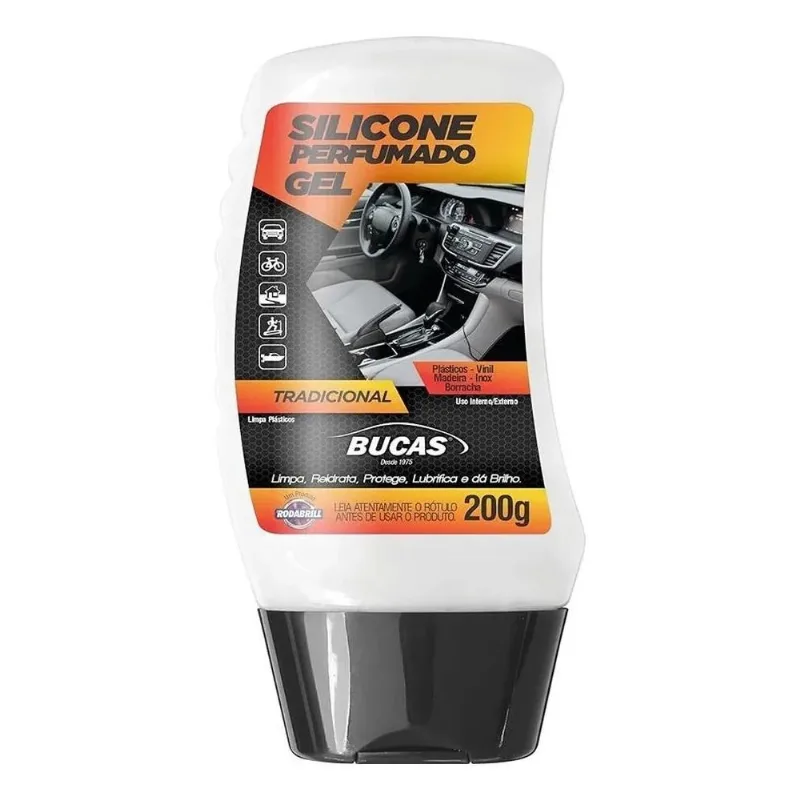 Silicone Gel Bucas Perfumado 200g Rodabrill - Tradicional