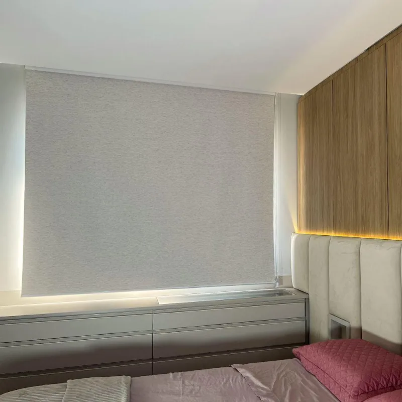 Persiana Rolo Blackout Mescla Napolis - 2,41m X 1,26m