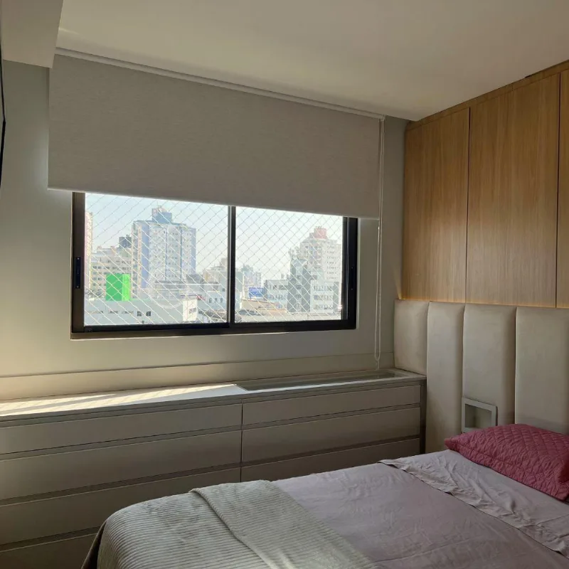 Persiana Rolo Blackout Mescla Napolis - 1,84m X 2,34m Mescla