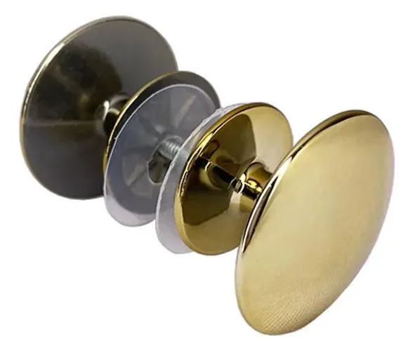 3x Puxador Para Box E Porta De Vidro Blindex Redondo - 7 Cor