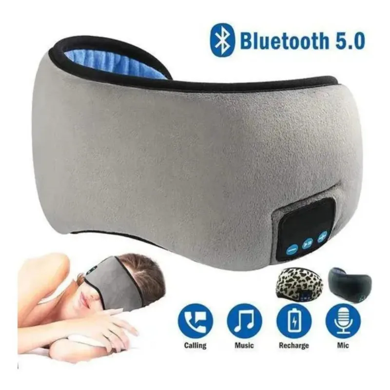10x Mascara De Dormir Bluetooth Fone De Ouvido Tapa Olho Cor