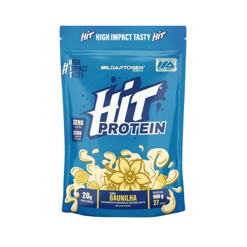 Whey Adaptogen Hit Protein Baunilha 900g (MP)