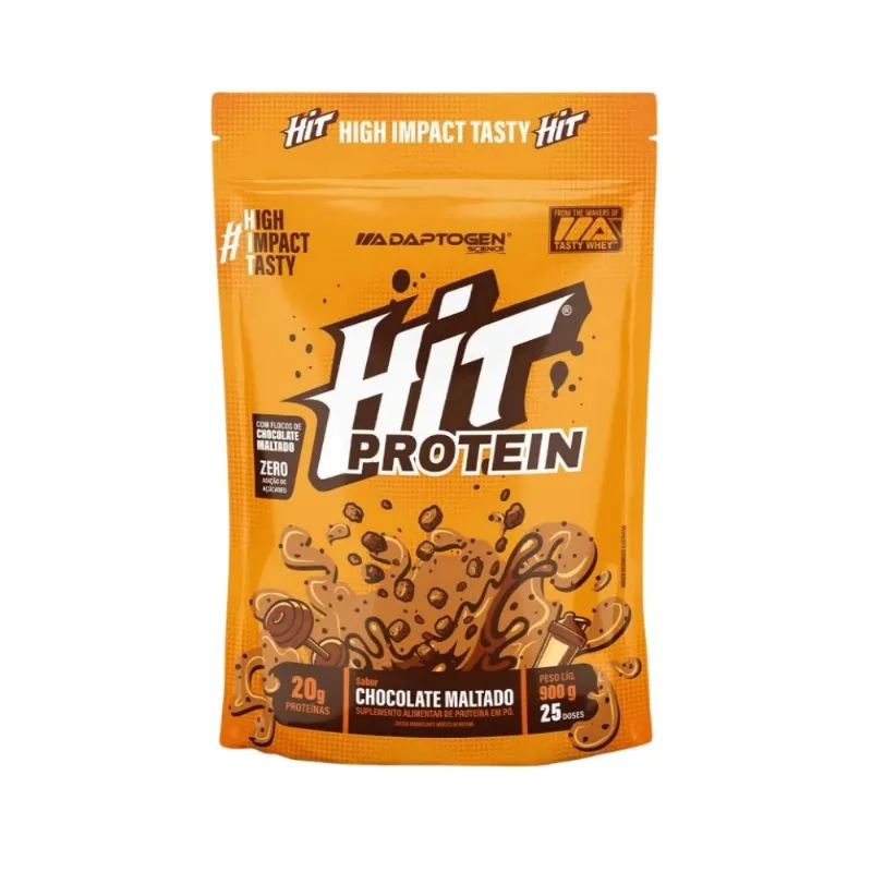 Whey Adaptogen Hit Protein Chocolate Maltado 900g (MP)