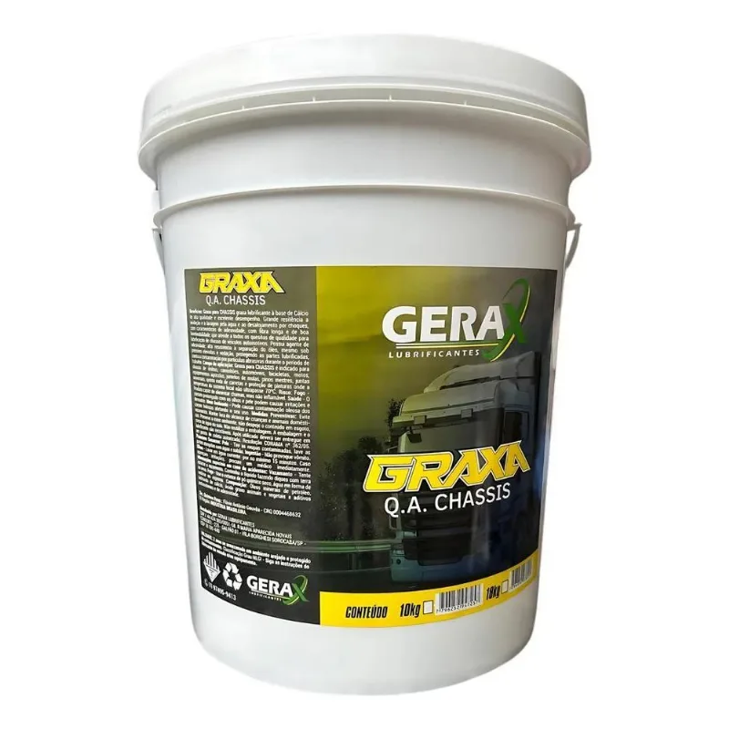 10x Graxa Chassi 5kg Performance Garantida De Alta Performa