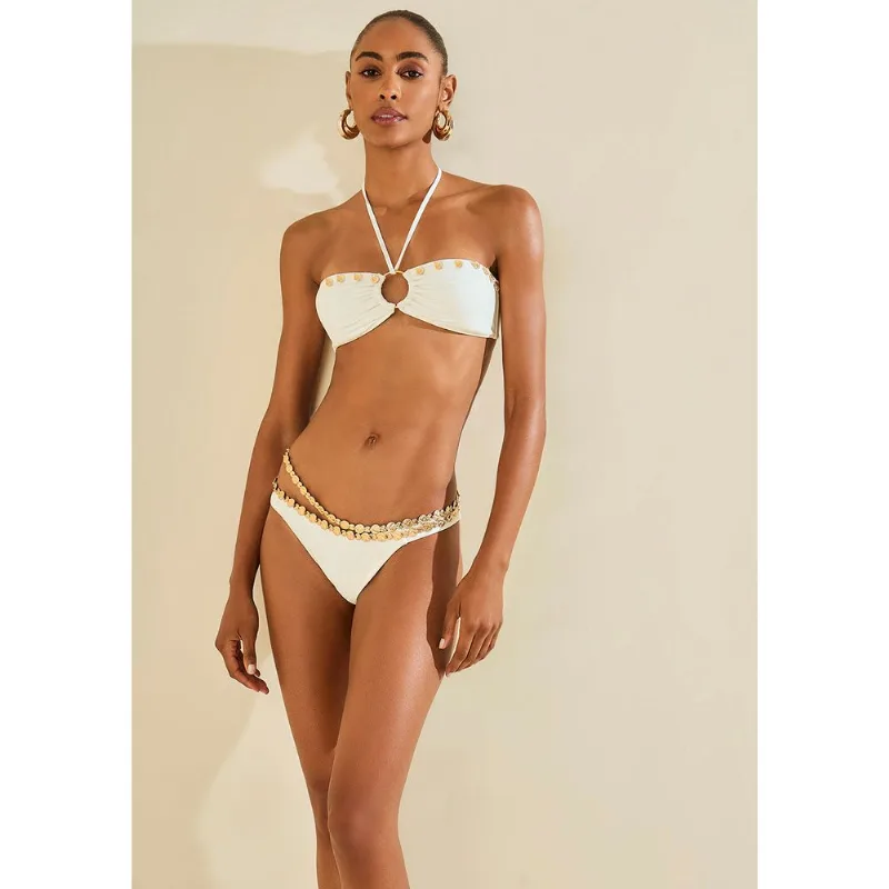 Biquini Tomara Que Caia Salina Off White M - Morena Rosa