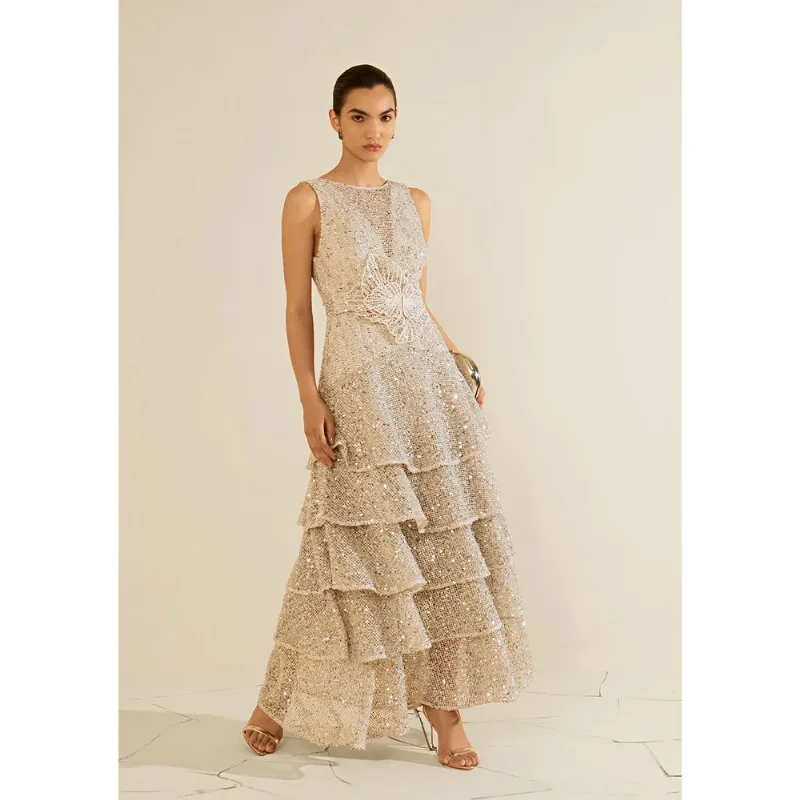 Vestido Goshenita Bege G - Morena Rosa