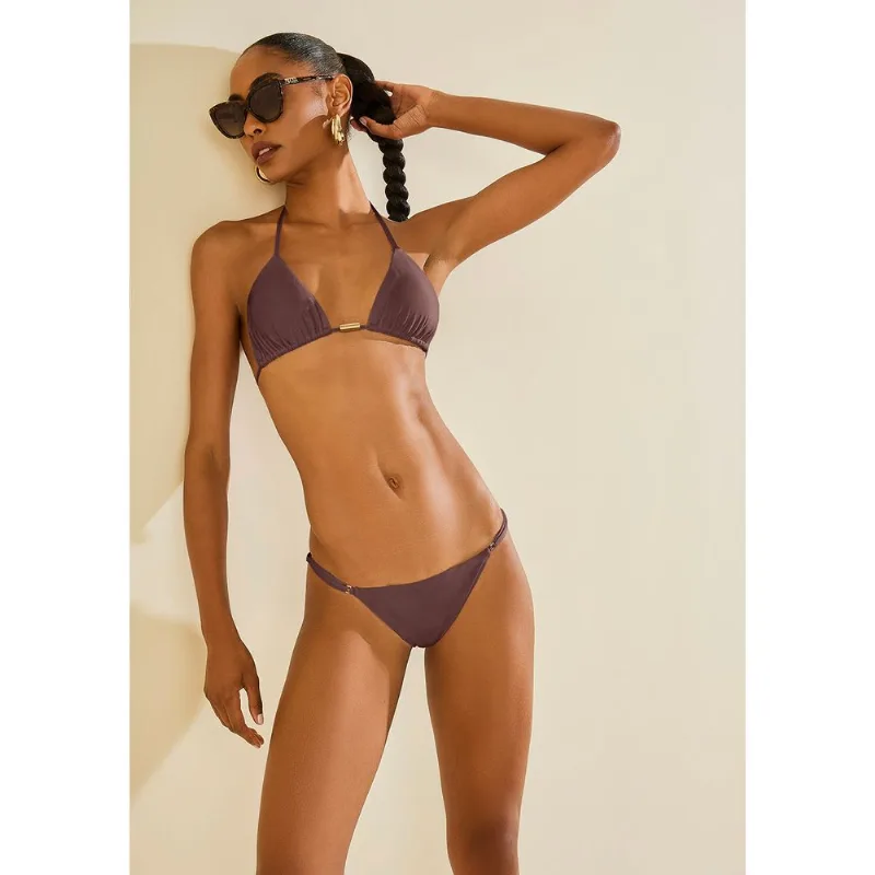 Biquini Cortininha Matiz Roxo G