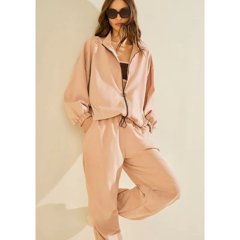 Calça Jogger Fluxo Rosa M