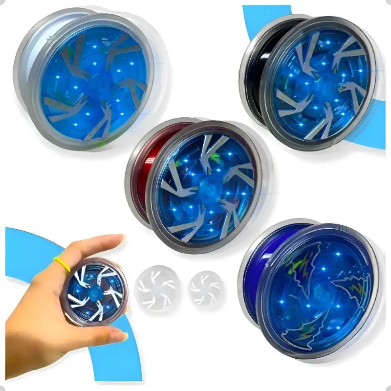 Brinquedo Infantil Super Ioiô Com Luz Led Profissional Cor S