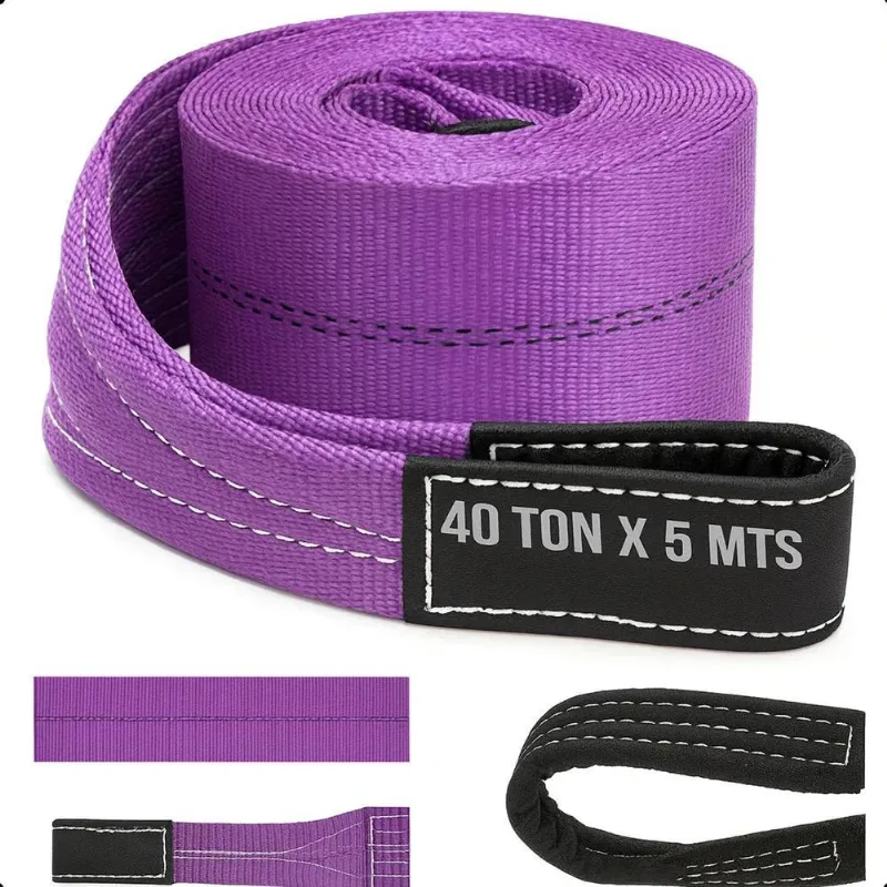 Cinta Fita 40 Toneladas X 5 Metros Reboque Guincho 4x4 Viole