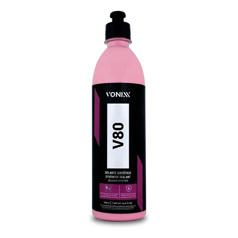 Selante Sintético V80 Alta Proteção Automotivo Vonixx 500ml