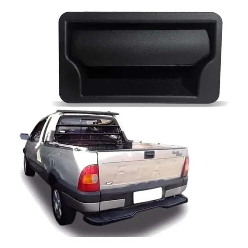 Maçaneta Strada Pick-up Tampa Caçamba Traseira 1999 À 2004