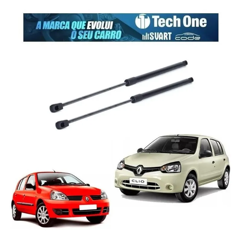 Par Amortecedor Porta Malas Renault Clio Hatch 2000 À 2016