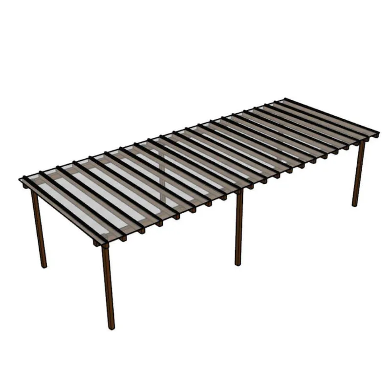Kit Policarbonato Cristal 4mm 14,00m X 1,50m - Perfis Naturais Cristal: 80% De Transmissão De Luz - OUTRAS - Automotivo