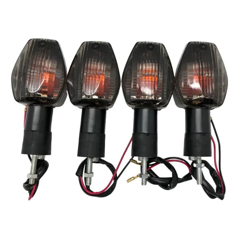 4 Lente Pisca Seta Hornet Cbr600 2006 Á 2014 + Lâmpadas Kit
