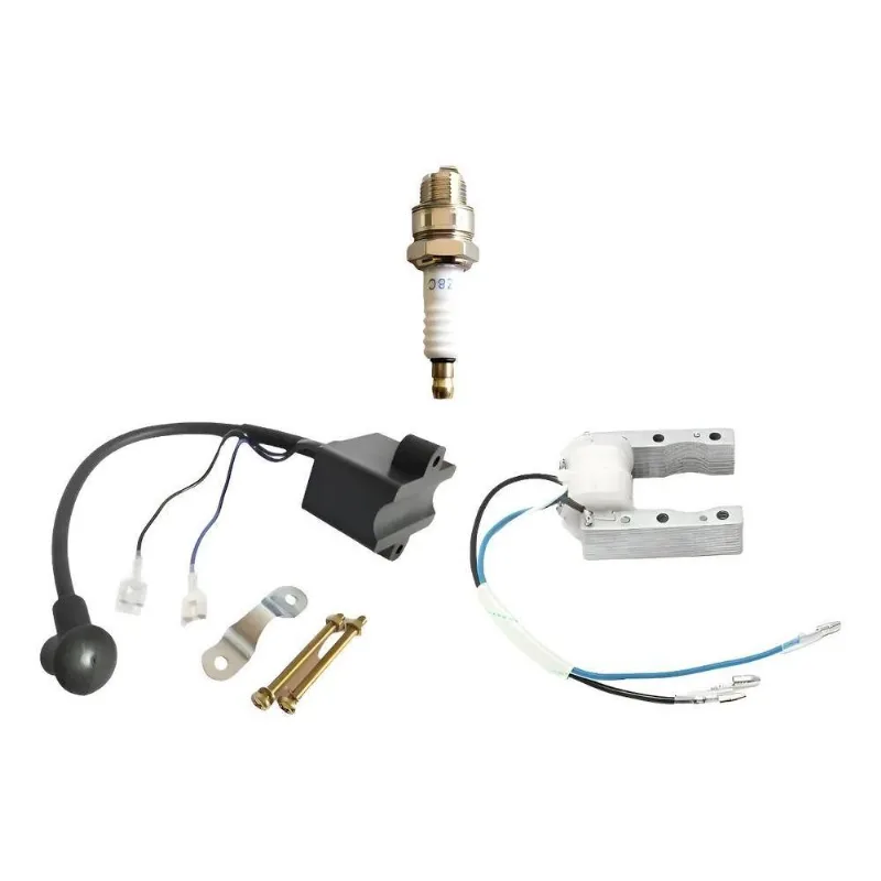 Kit Cdi + Bobina + Vela Para Bicicleta Motorizada
