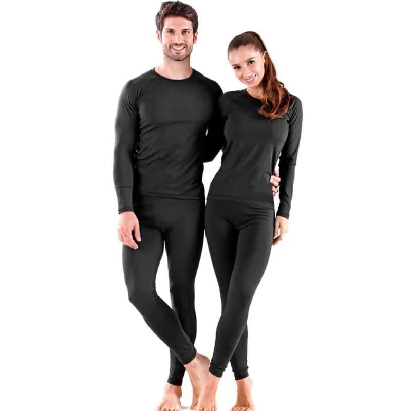 Conjunto Termico Unissex Para Frio Inverno Forrado Peluciado