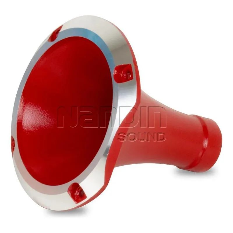 Corneta Hl 1125 Cone Aluminio Trio Boca Jarrinho Rosc Vermel