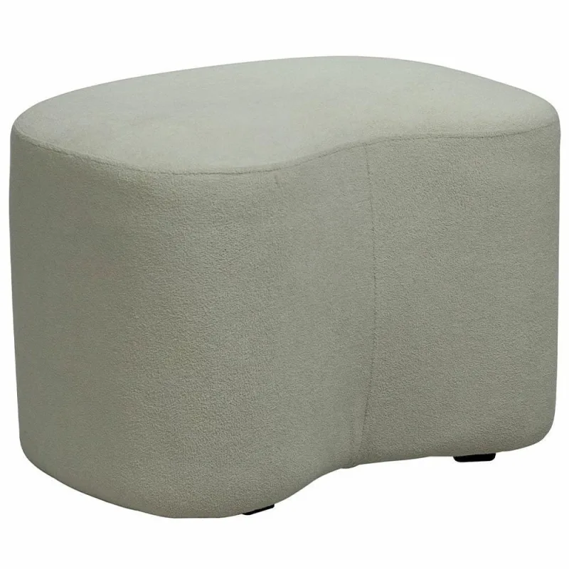 Puff Orgânico Decorativo Quarto Infantil Fada D02 Bouclê Verde Oliva C-199 - Lyam Decor - Lyam Decor - Móveis