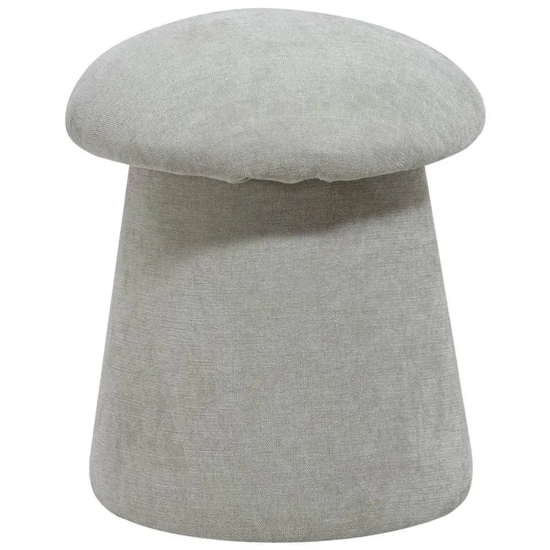 Puff Orgânico Decorativo Quarto Infantil Aslam D02 Linho Verde Claro C-47 - Lyam Decor - Lyam Decor - Móveis