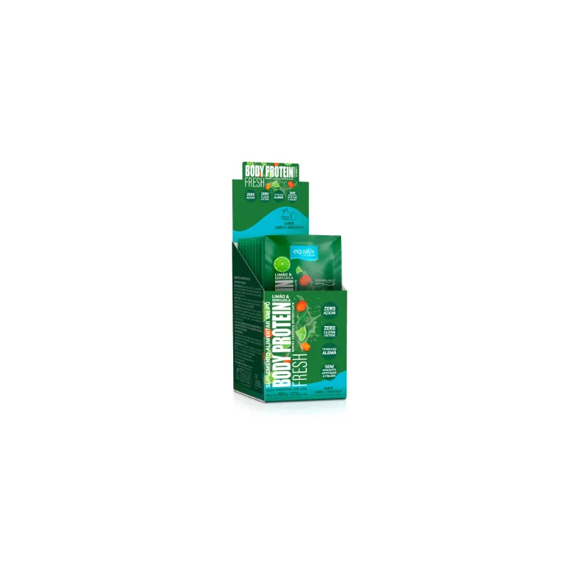 Suplemento Alimentar em Pó Body Protein Fresh Limão e Seriguela Equaliv Sachê