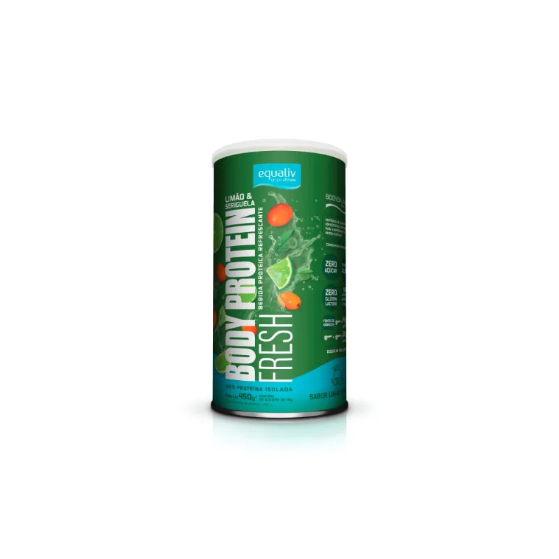 Body Protein Fresh Limão e Seriguela Equaliv 450g