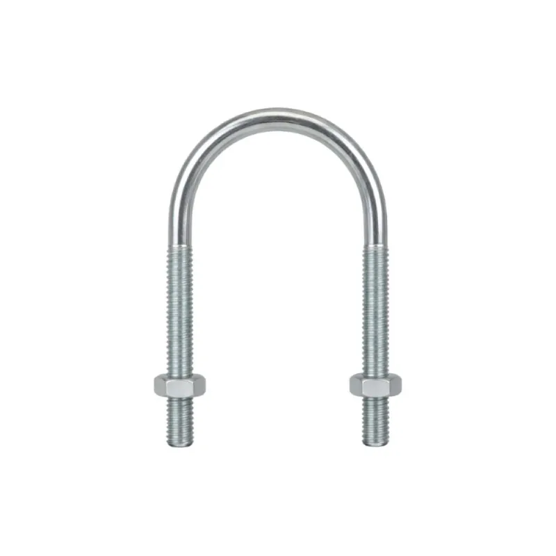 Abraçadeira Grampo U Vergalhão 5 Peças Supera Abraçadeira Grampo U Vergalhão 2" x 3/8" 5 Peças