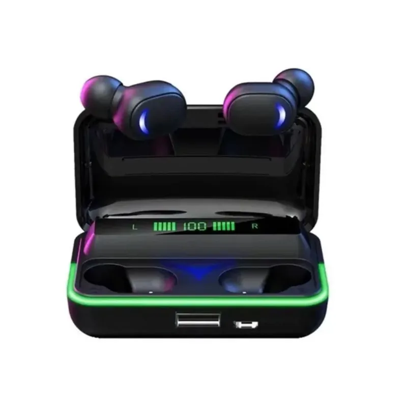 Fone E10 tws: Perfeito para Exercícios, Som Binaural e Controle de Toque