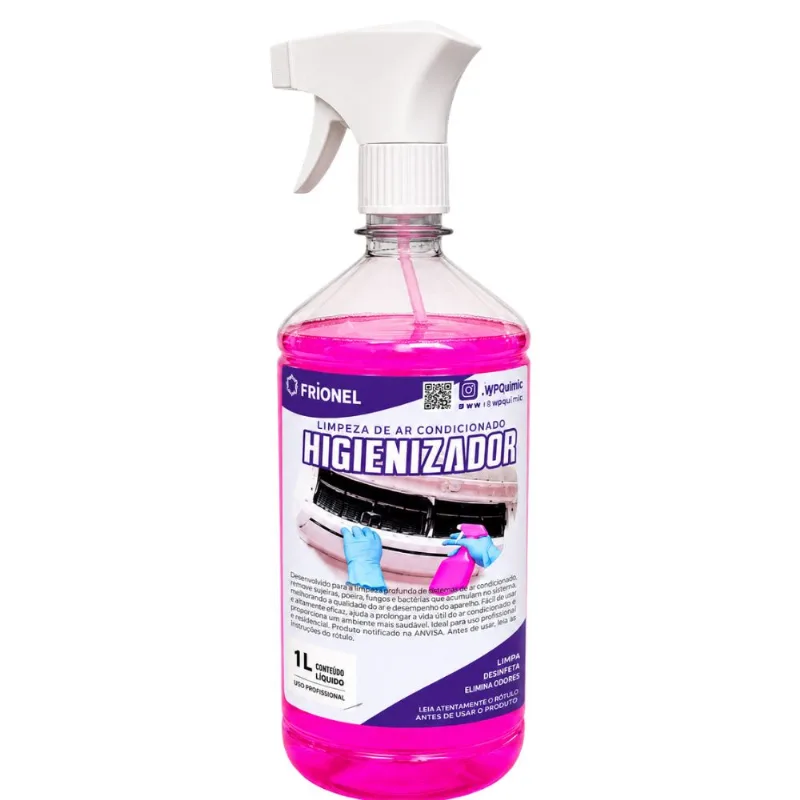 Limpador de Ar Condicionado Bactericida Borrifador Floral Frionel Limpador de Ar Condicionado Bactericida Borrifador Floral 1 Litro
