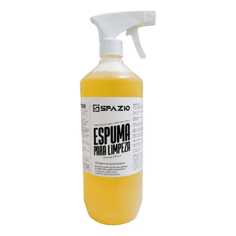 Espuma Limpeza para Ar Condicionado Spazio Frionel Espuma para Limpeza de Ar Condicionado Spazio 1 Lt Econômica