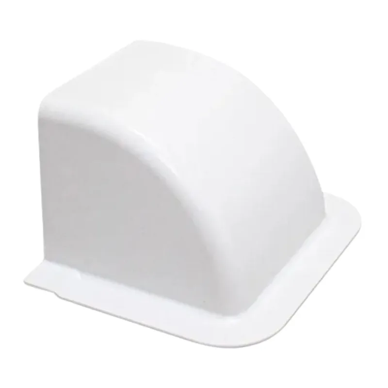 Terminal de Acabamento para Canaleta 60x50mm PVC Frionel Terminal de Acabamento para Canaleta 60X50mm PVC Branco
