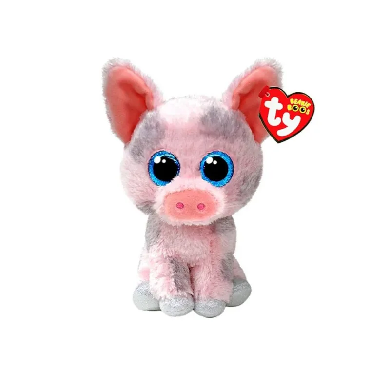 Pelúcia Porquinho Hambone Ty Beanie Boos 17cm Original