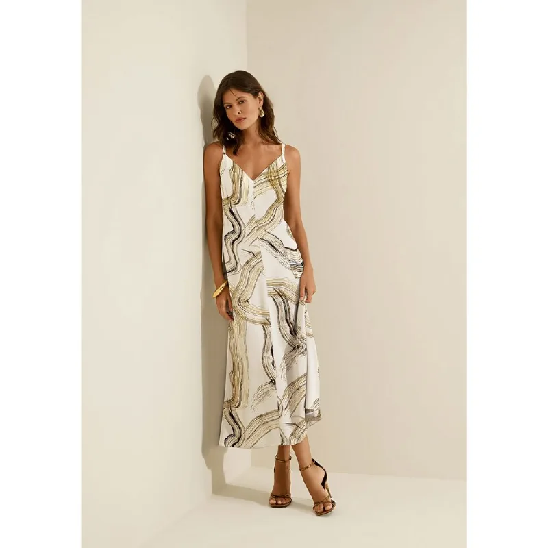 Vestido Midi Neréia Amarelo G