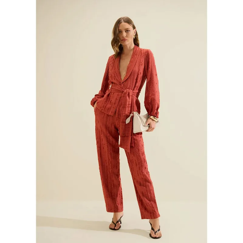 Blazer Solto Estado Natural Vermelho M