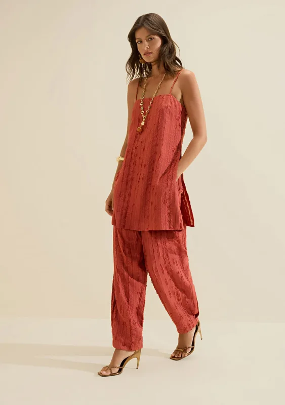 Blusa Regata Flora Vermelho - Morena Rosa - Coleções