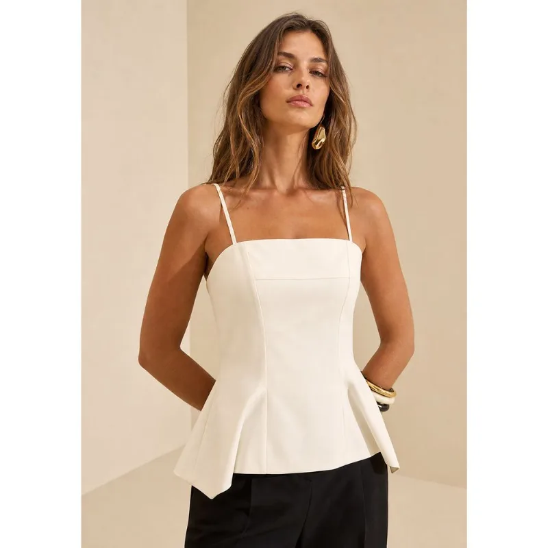 Blusa Alongada Legado Off White G