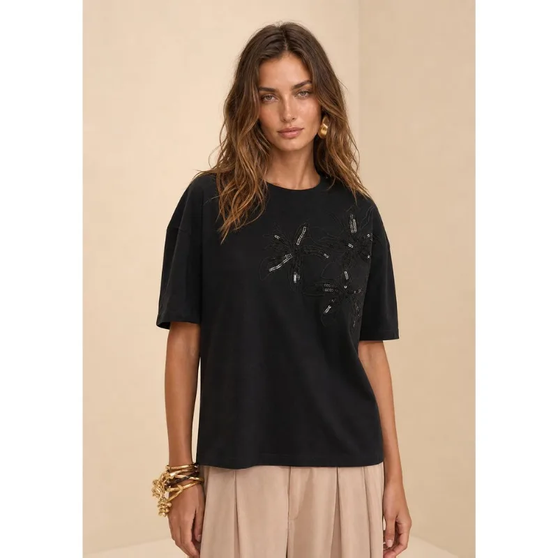Camiseta Manga Curta Sonata Preto M