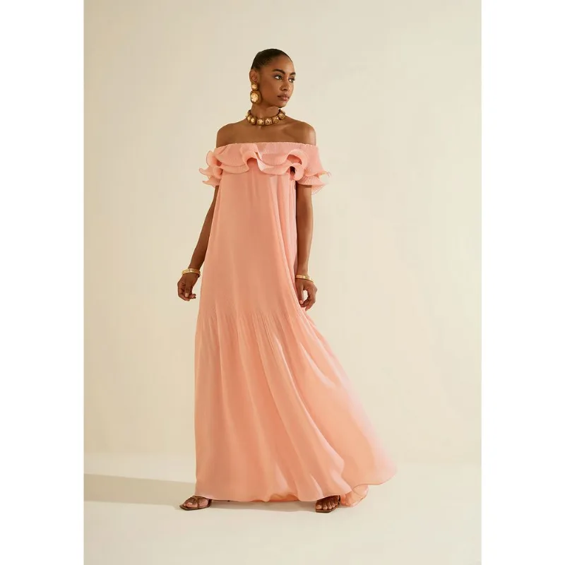 Vestido Ombro a Ombro Alba Rosa G