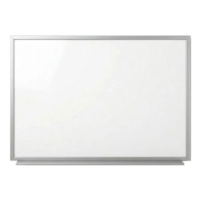 Quadro Branco Cortiarte 3004 com Moldura em Alumínio Frisado Superfície Lisa 60x40cm - CORTIARTE