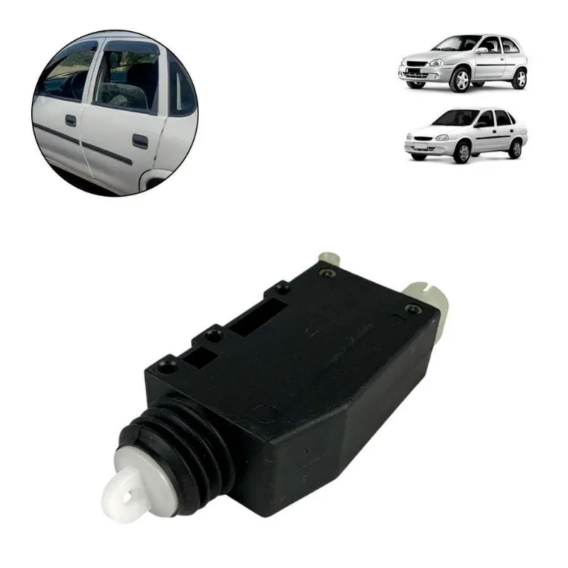 Trava Elétrica Fechadura Porta Traseira Corsa Classic 94 16
